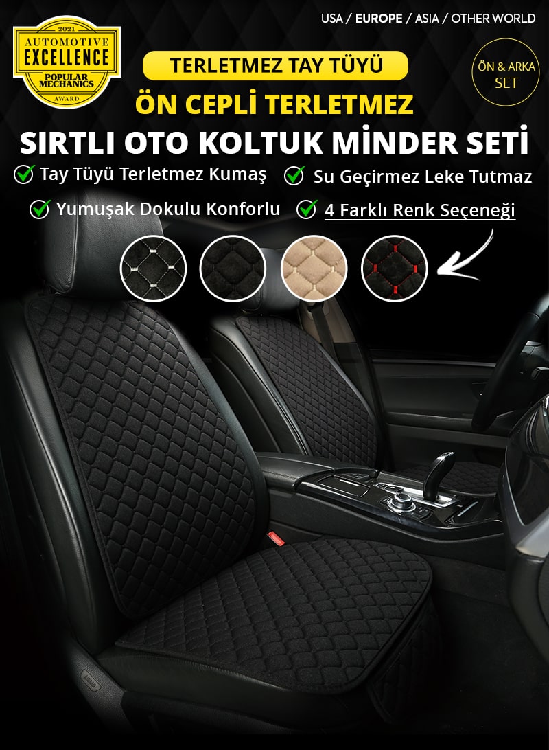 Oto Koltuk Minder Seti